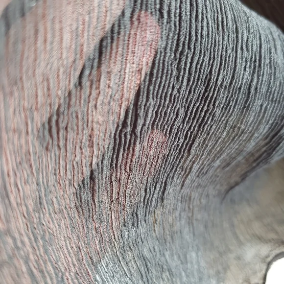 Express Black Silk Hankerchief Hem Skirt, S - Picture 11 of 11